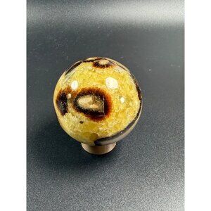 Natural Septarian Sphere Dragon Stone UVs Healing Crystal Polished 55.6mm 238g